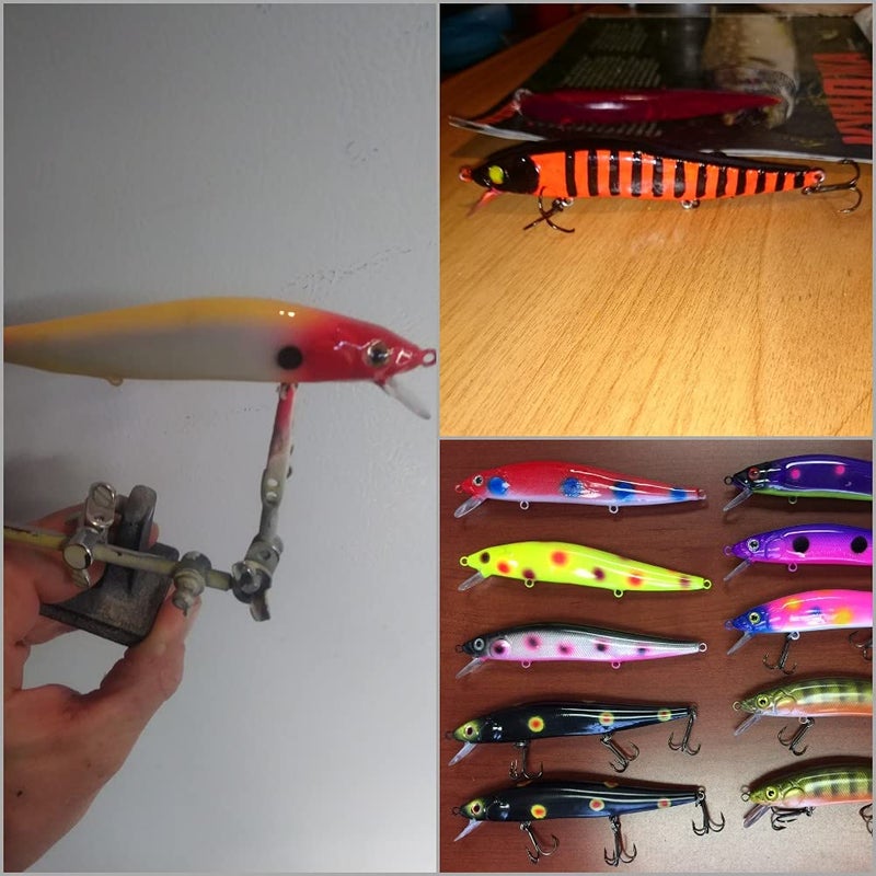 wLure 10 Blank Unpainted Minnow Crankbait Topwater Lipless Jerkbait Fishing Lures (UPM589P10) - Image 5